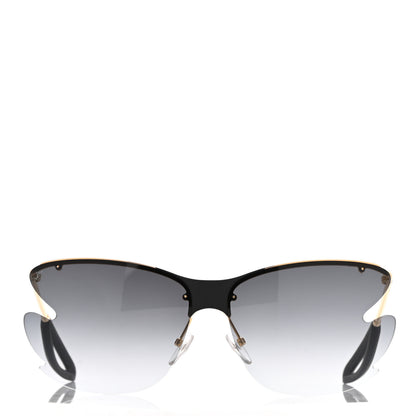 Louis Vuitton Bohemian Vuittony Square Sunglasses Z1235W Silver Mirror 2 of 8