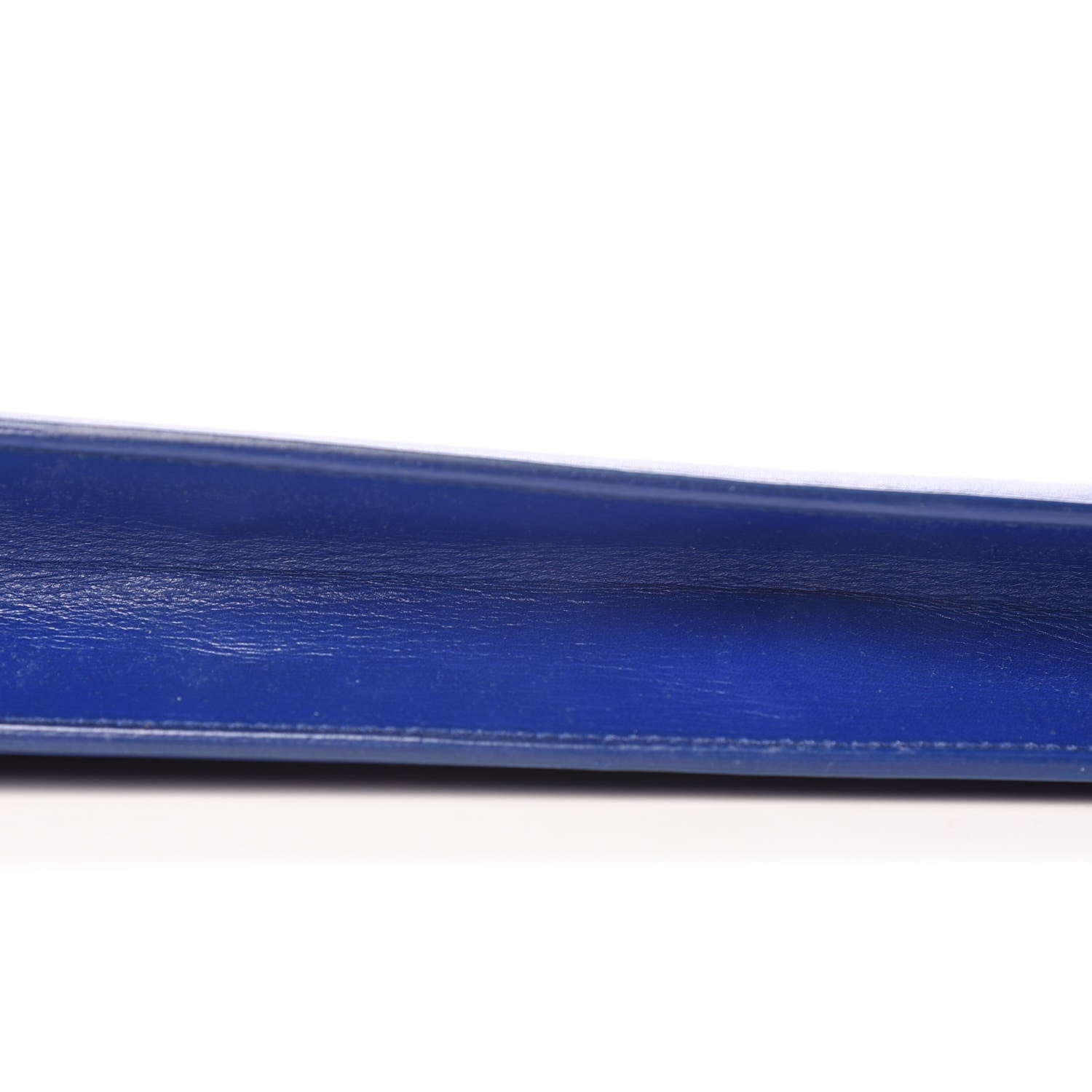 Saint Laurent Calfskin Lutetia Clutch Royal Blue 10 of 10