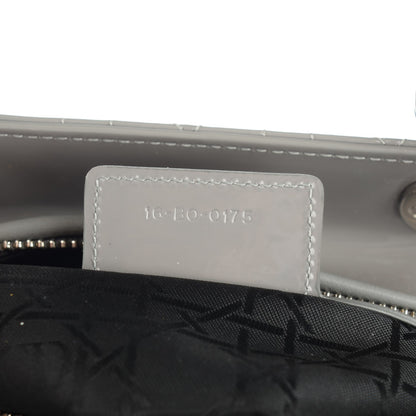 Christian Dior Patent Cannage Medium Lady Dior Grey 7 of 7