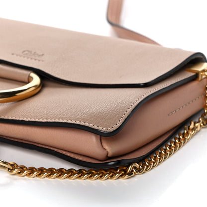 Chloe Goatskin Small Faye Shoulder Bag Biscotti Beige 9 of 9