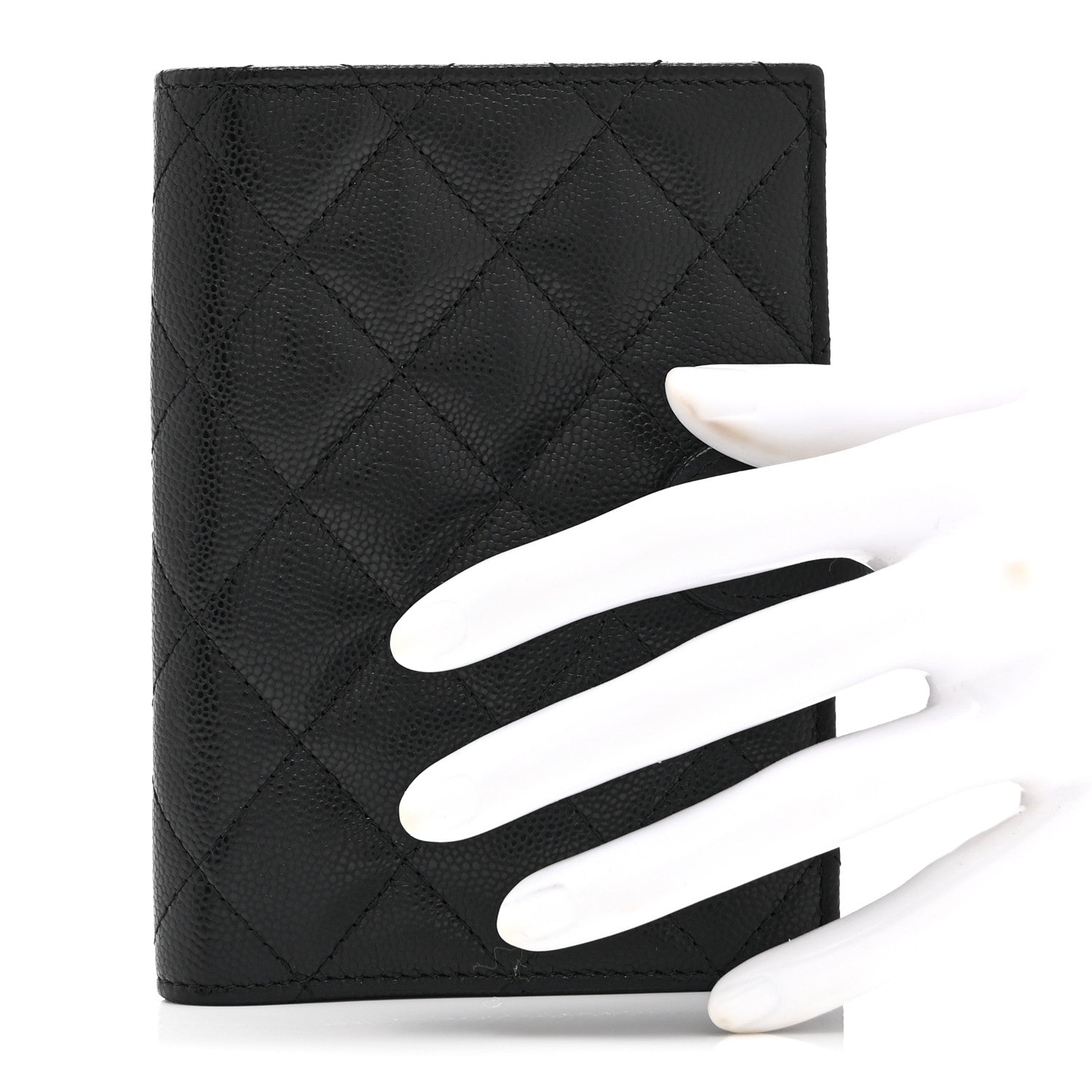 Chanel Caviar Quilted Passport Holder Black 2 of 11