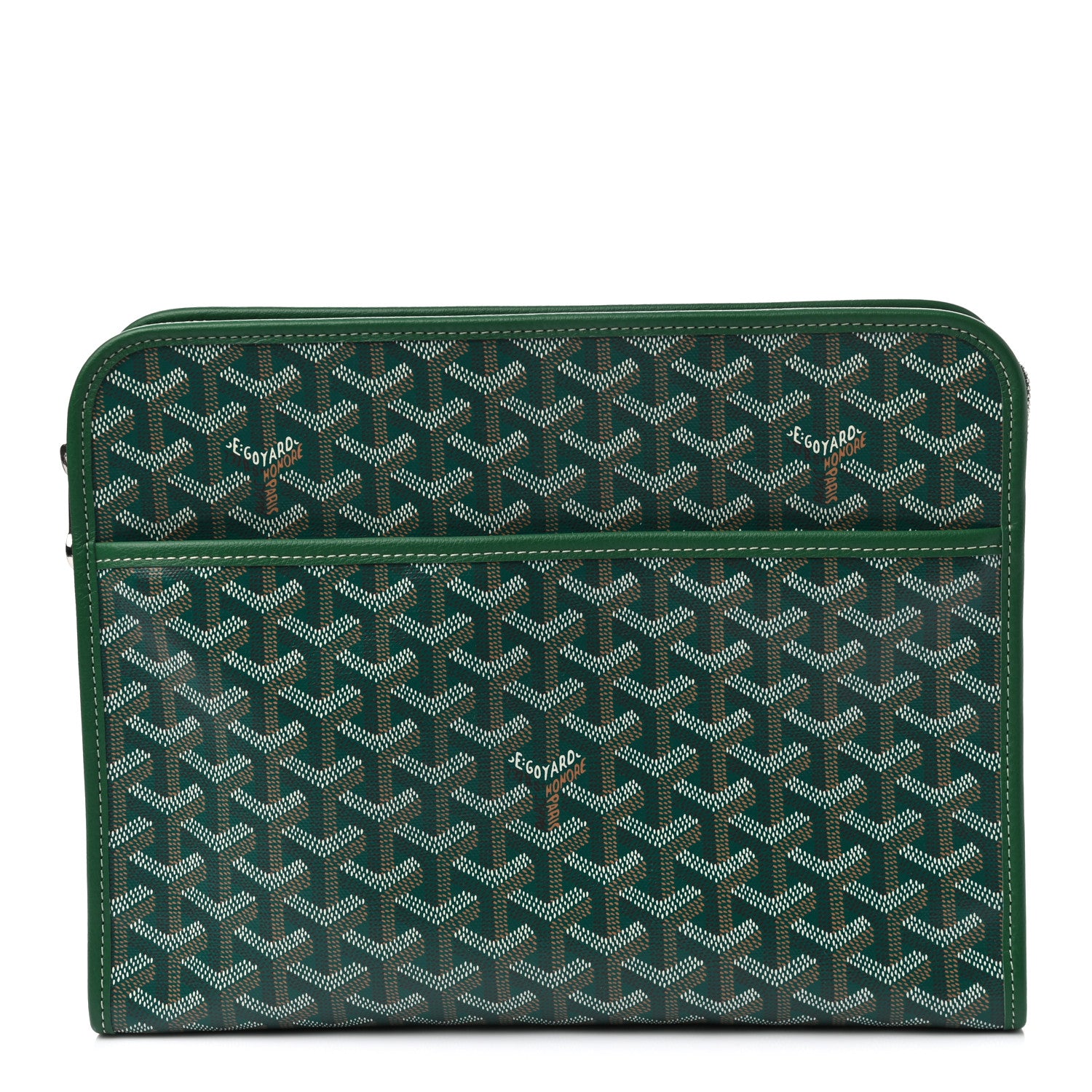 Goyard Goyardine Jouvence Toiletry Pouch Green 1 of 8