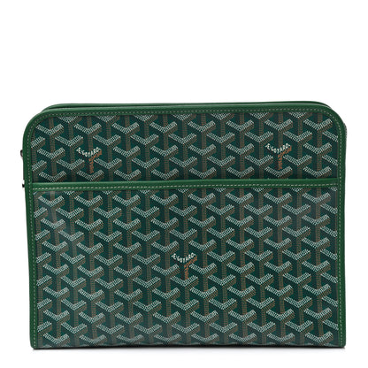Goyard Goyardine Jouvence Toiletry Pouch Green 1 of 8