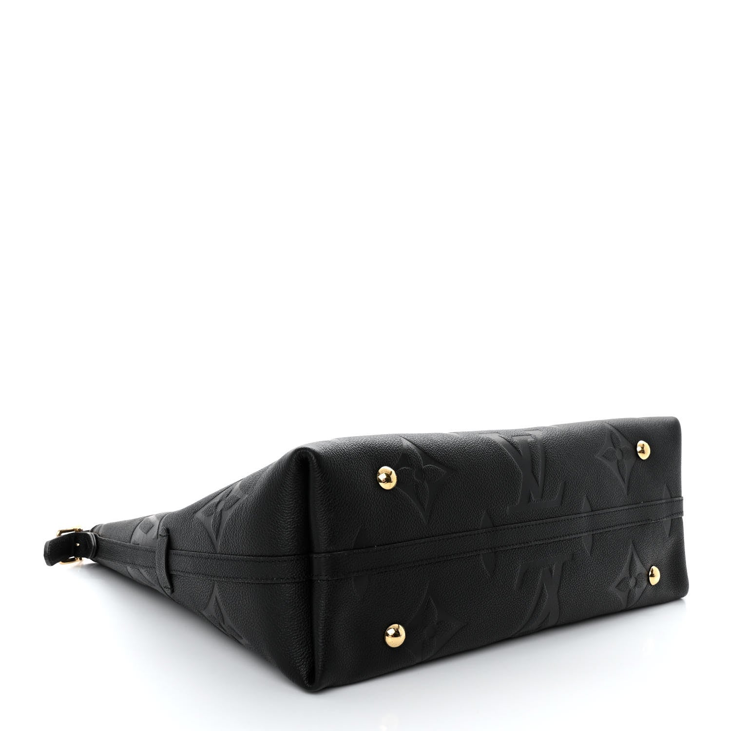 Louis Vuitton Empreinte Monogram Giant CarryAll MM Black 4 of 8