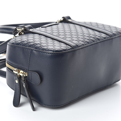 Gucci Soft Microguccissima Small Crossbody Bag Blue 8 of 9