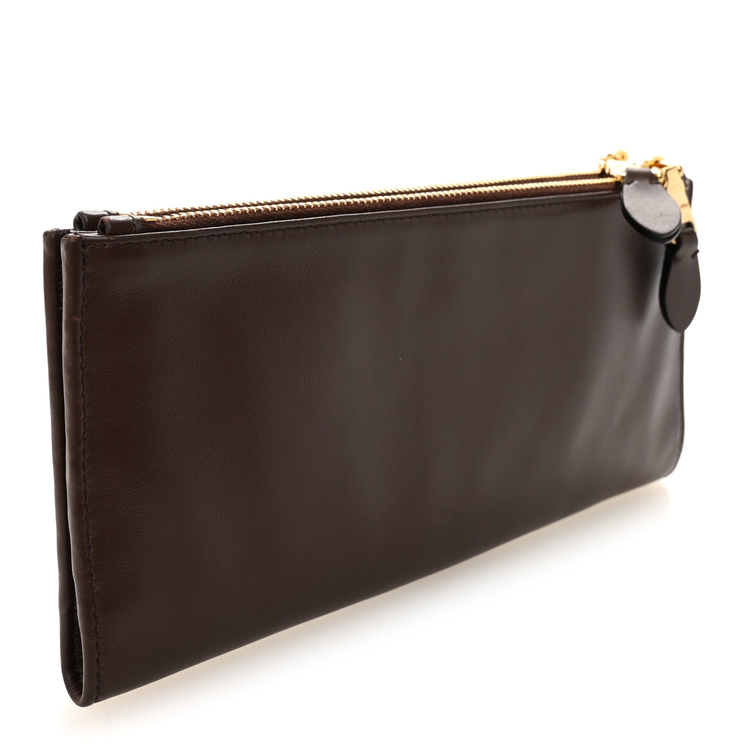 Miu Miu Nappa Aviator Soft Long Wallet Briarwood 3 of 8