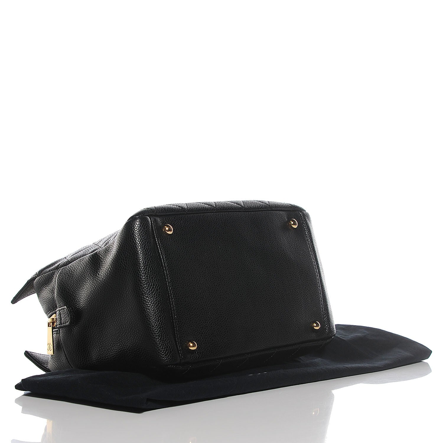 Chanel Caviar Quilted Petit Timeless Tote PTT Black 4 of 7