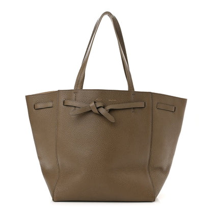 Celine Soft Grained Calfskin Small Belt Cabas Phantom Taupe 1 of 12