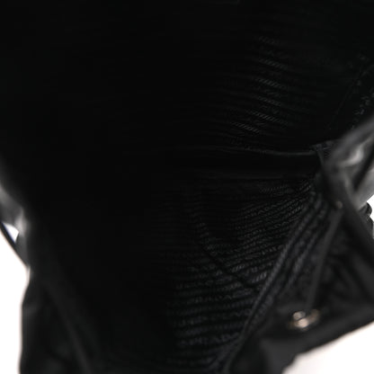 Prada Tessuto Nylon Saffiano Vela Backpack Black 5 of 10