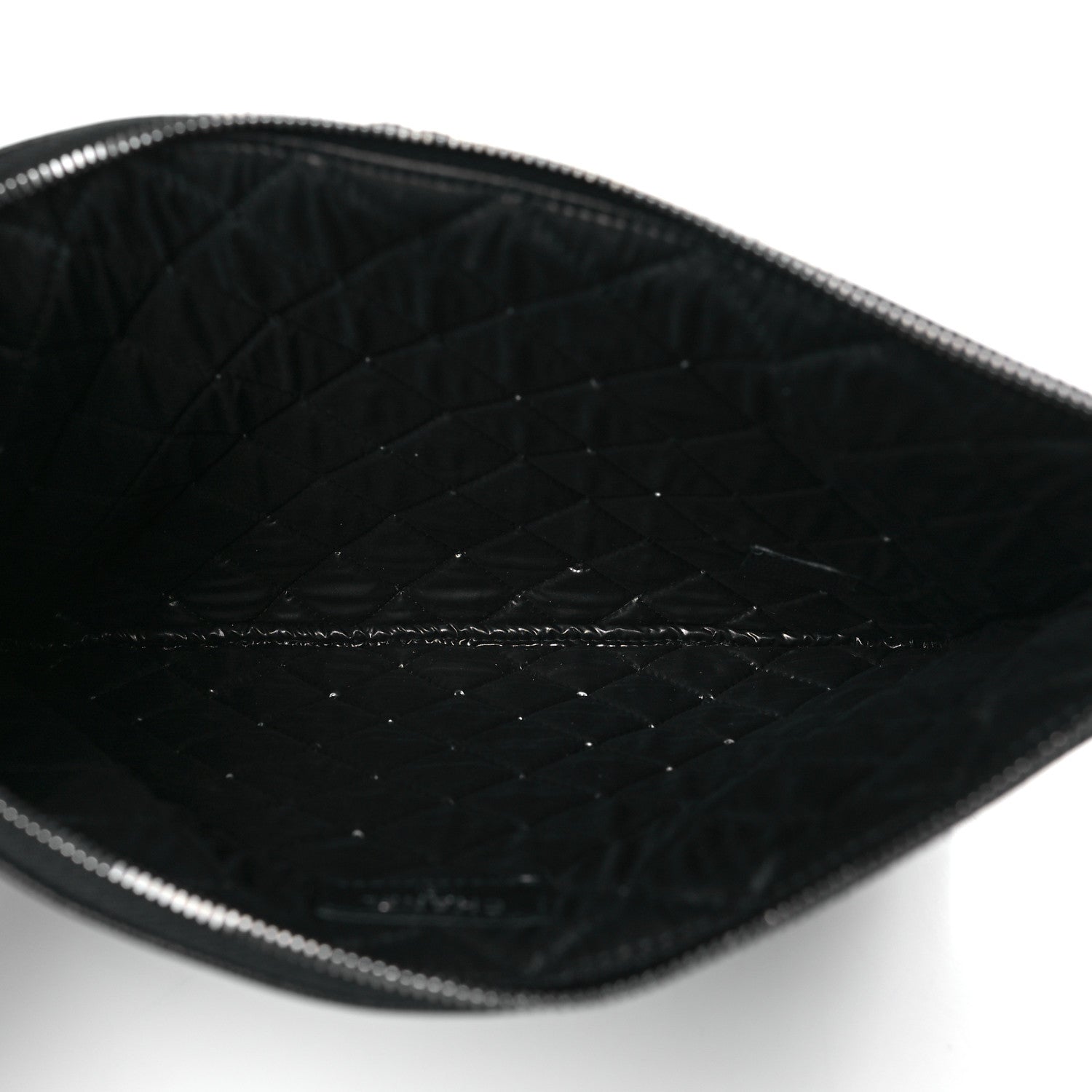 Chanel Caviar Quilted Medium Boy Cosmetic Case Black 4 of 9