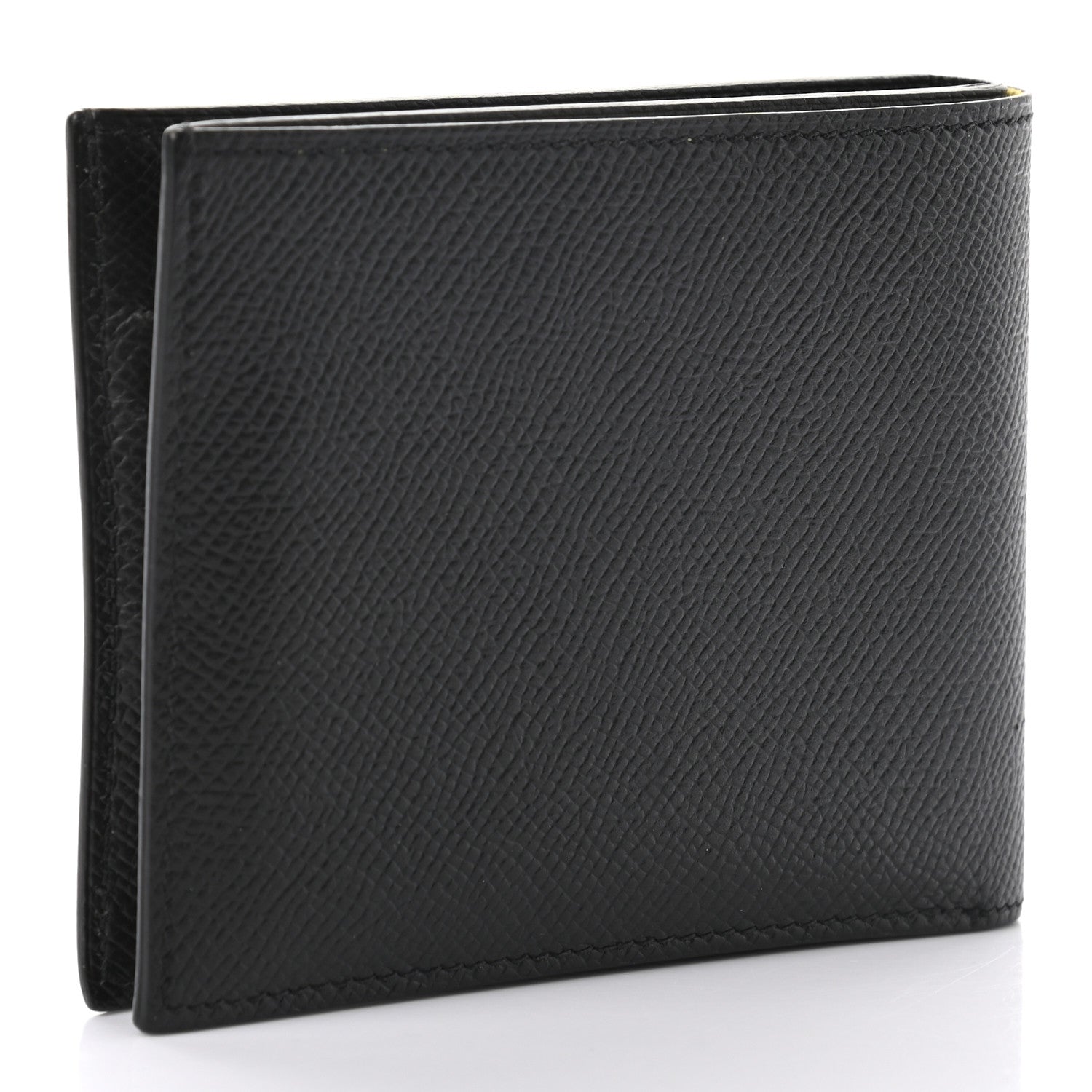 Hermes Epsom Citizen Twill Compact Wallet Black 3 of 8