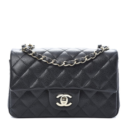 Chanel Caviar Quilted Mini Rectangular Flap Black 1 of 10