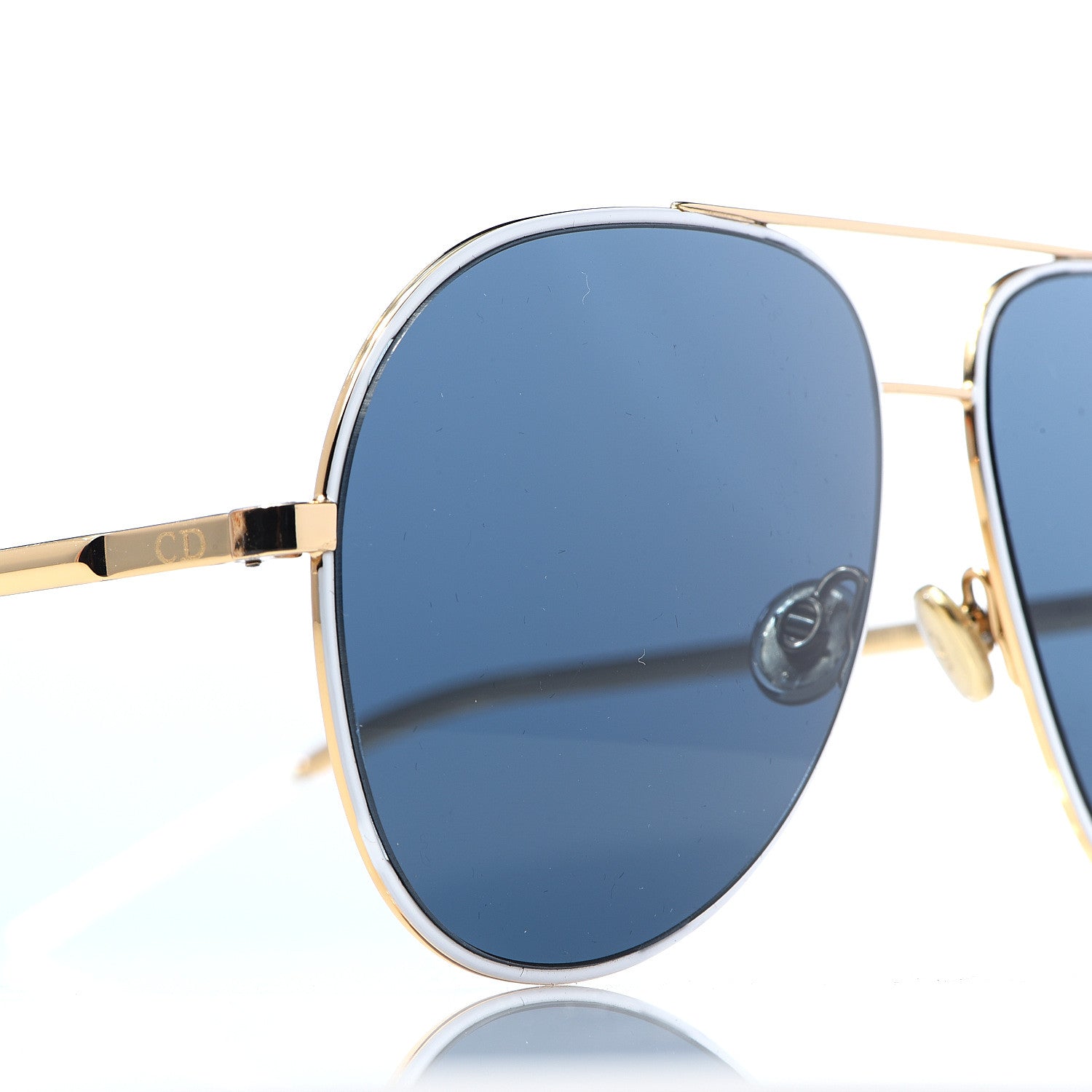 Christian Dior Metal DoirAstral Sunglasses Gold 8 of 9