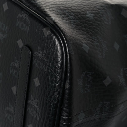 MCM Visetos Large Liz Reversible Shopper Tote Black 10 of 18