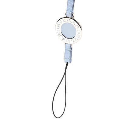 Bulgari Calfskin Lanyard Blue 4 of 5