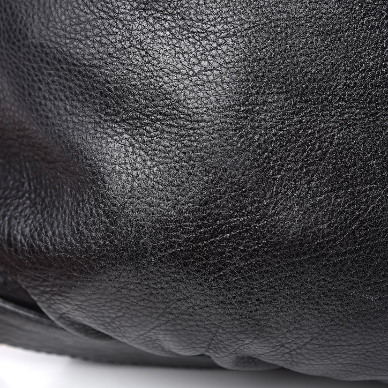 Gucci Pebbled Calfskin Medium Interlocking Icon Shoulder Bag Black 11 of 13