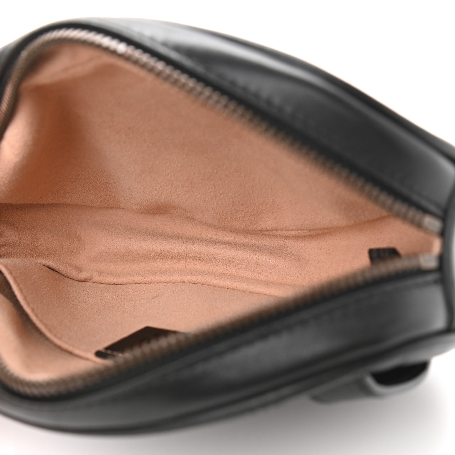 Calfskin Matelasse GG Marmont Belt Bag 95 38 Black