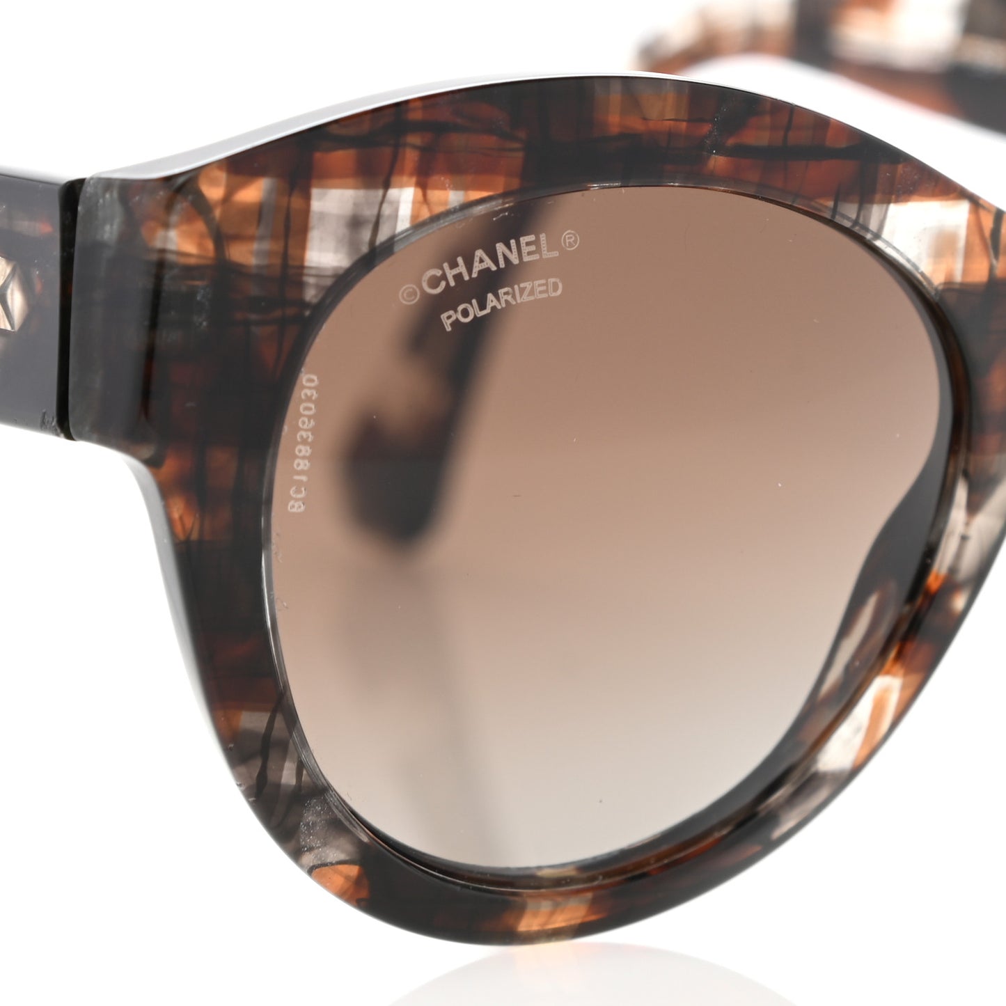 Acetate Polarized Butterfly Sunglasses 5371 Tortoise