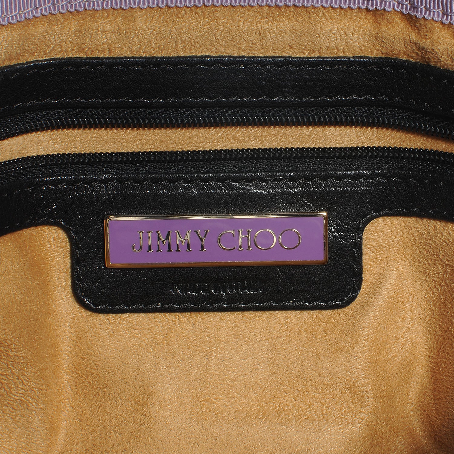 Jimmy Choo Leather Mave Foldover Clutch Black 6 of 7