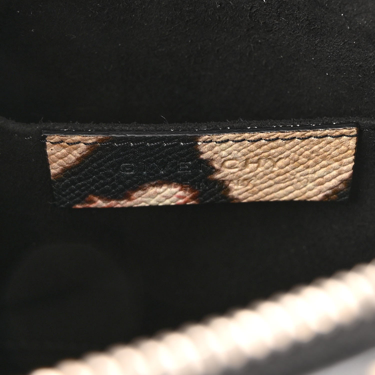 Givenchy Grained Calfskin Jaguar Print Micro Lucrezia Multicolor 6 of 10