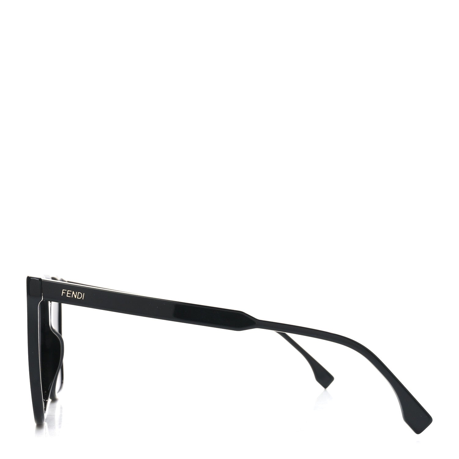 Fendi Acetate Square Sunglasses FE40030I Black 3 of 7