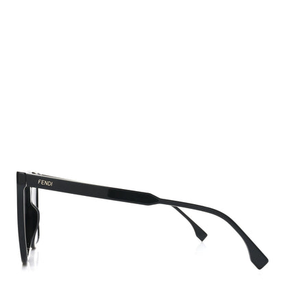 Fendi Acetate Square Sunglasses FE40030I Black 3 of 7