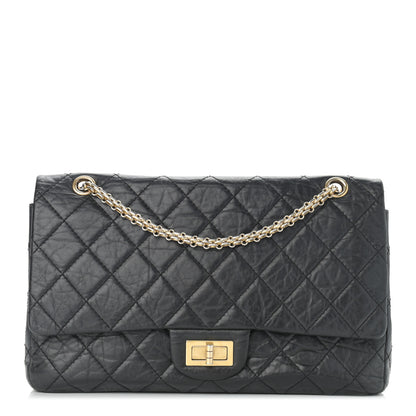 Chanel Aged Calfskin Quilted 2.55 Reissue 227 Flap Black 1 of 13