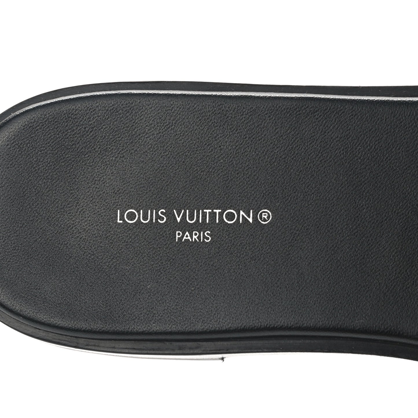 Patent Monogram Lock It Flat Mules 39