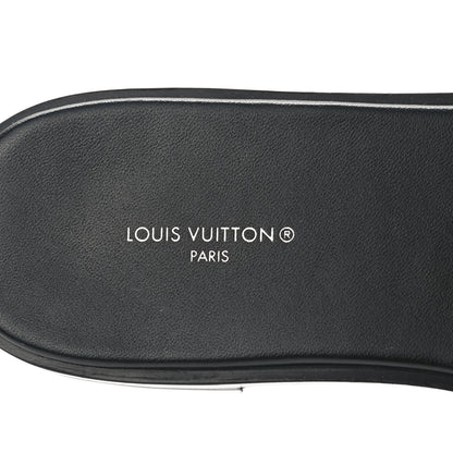 Louis Vuitton Patent Monogram Lock It Flat Mules 39 7 of 8