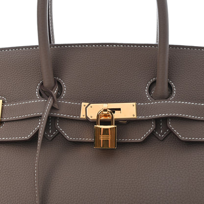 Hermes Togo Birkin 35 Etoupe 7 of 14