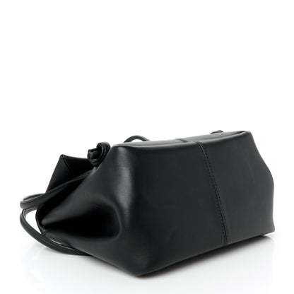 Bottega Veneta Calfskin Small Falcon Shoulder Bag Black 4 of 11