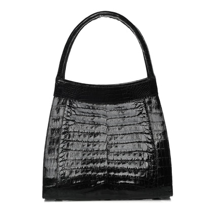 Nancy Gonzalez Crocodile Top Handle Bag Black 1 of 10