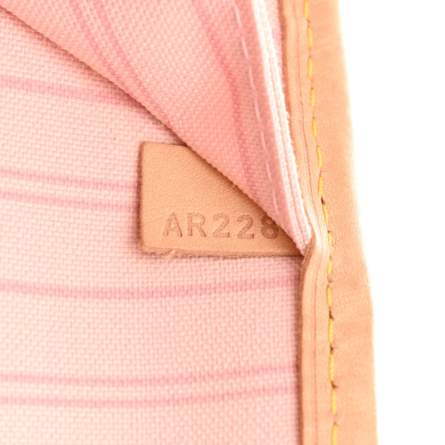 Damier Azur Neo Neverfull MM Rose Ballerine
