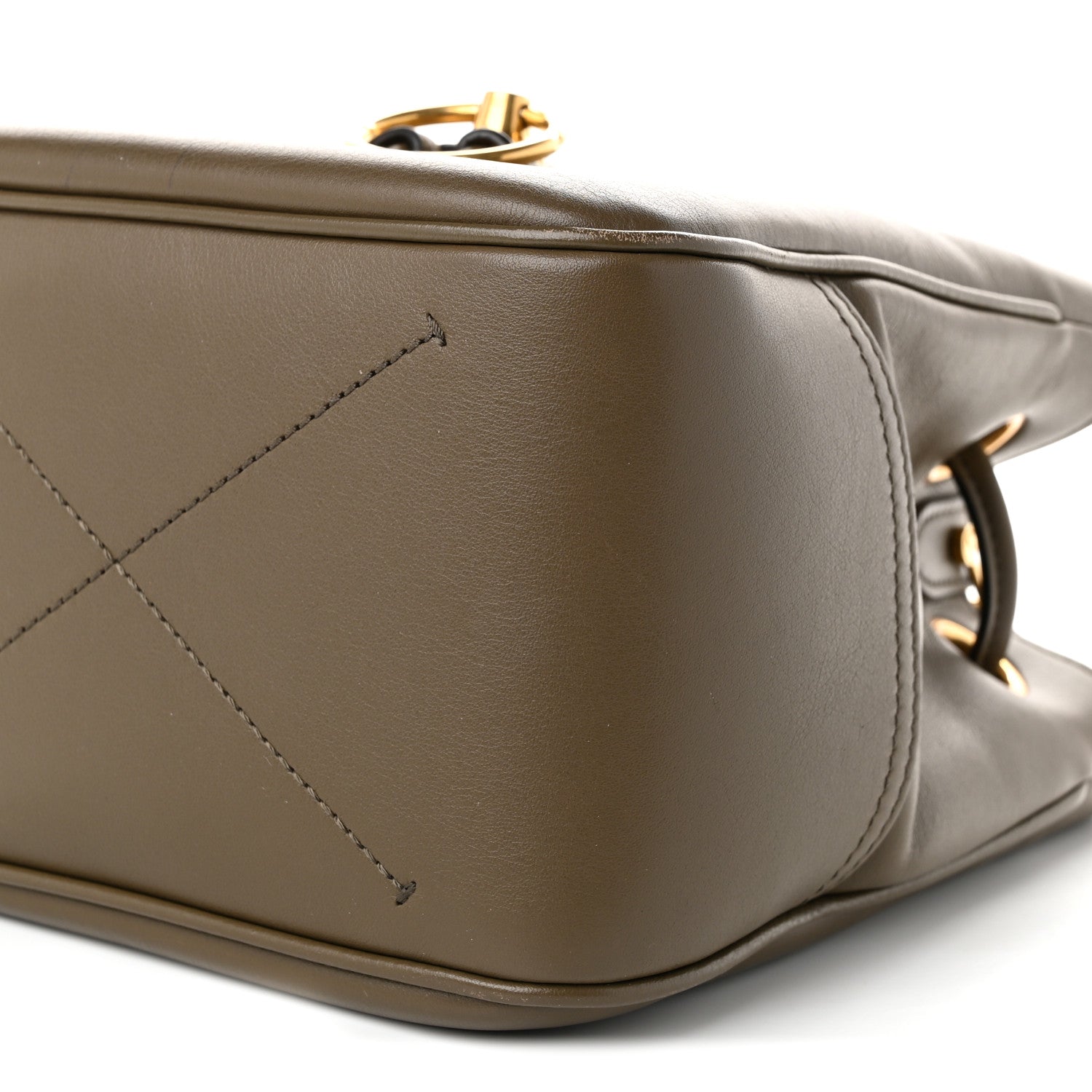 Mulberry Silky Calfskin Small Hampstead Dark Palm 10 of 11