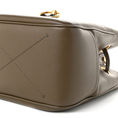 Mulberry Silky Calfskin Small Hampstead Dark Palm 10 of 11