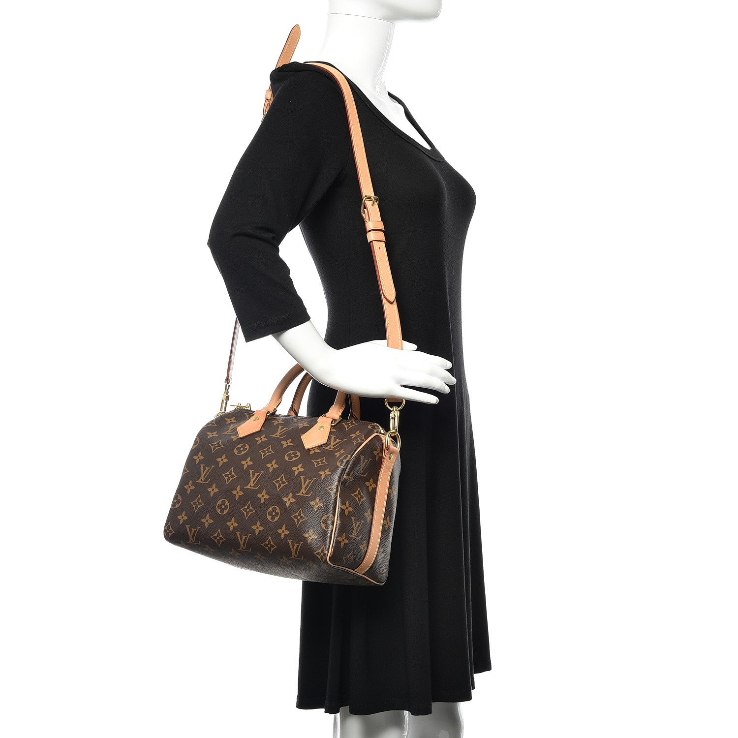 Louis Vuitton Monogram Speedy Bandouliere 25 2 of 10