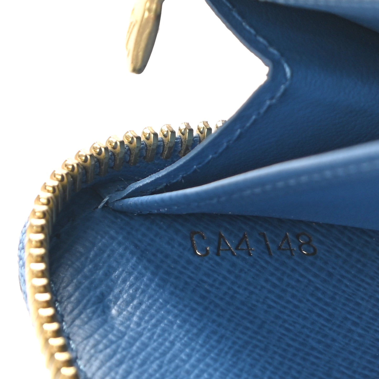Monogram Zippy Wallet Blue Jean