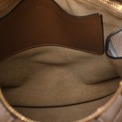 Chloe Grained Calfskin Small Hayley Hobo Nut 15 of 15