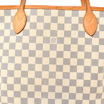 Louis Vuitton Damier Azur Neverfull MM 8 of 12