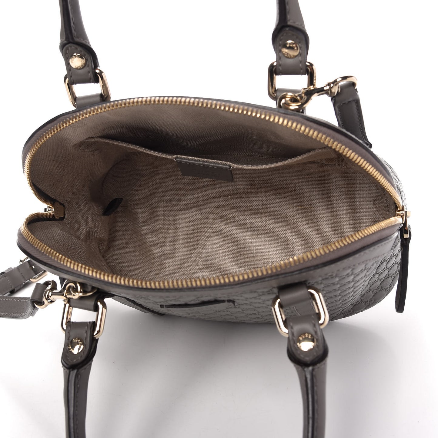 Microguccissima Mini Dome Bag Loess