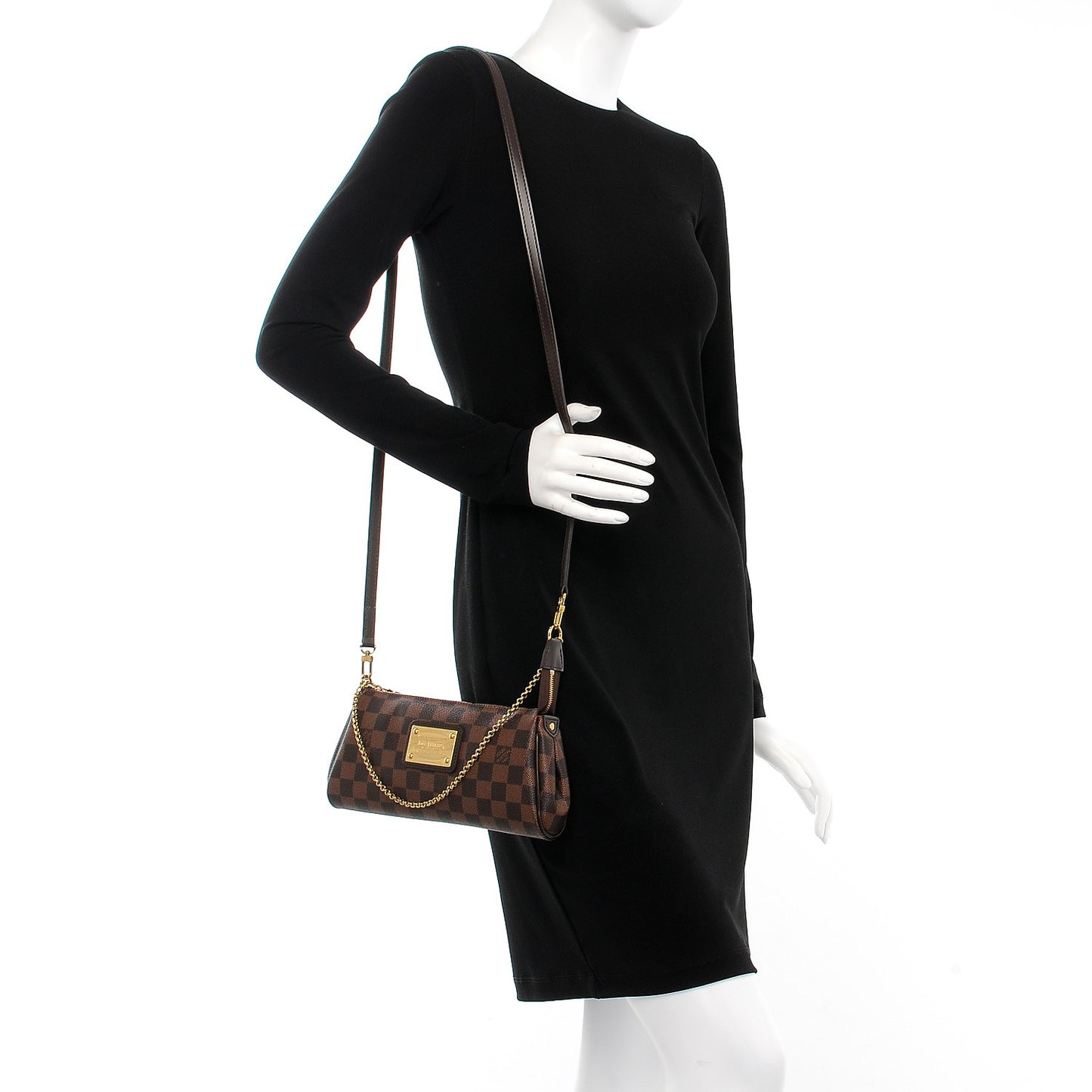 Damier Ebene Eva Clutch
