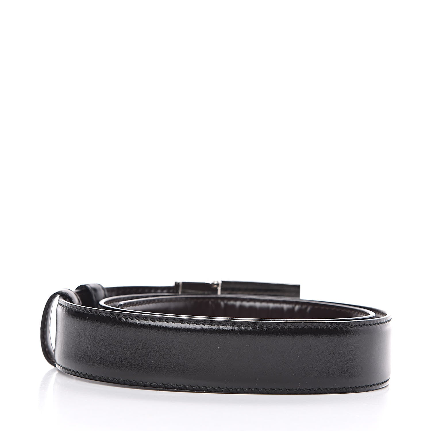 Gucci Calfskin Reversible Square G Buckle Belt 70 28 Black Brown 3 of 6