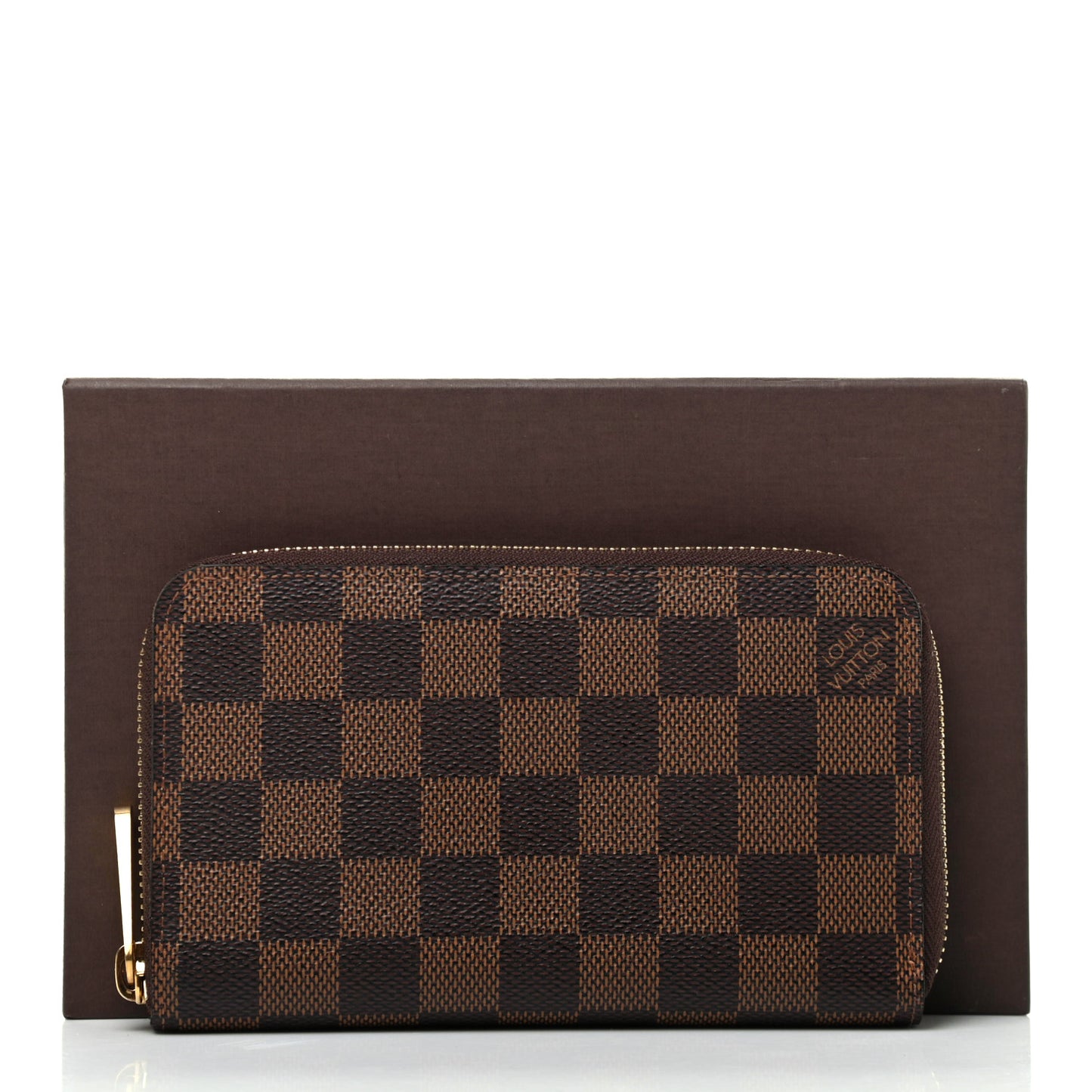 Damier Ebene Zippy Compact Wallet
