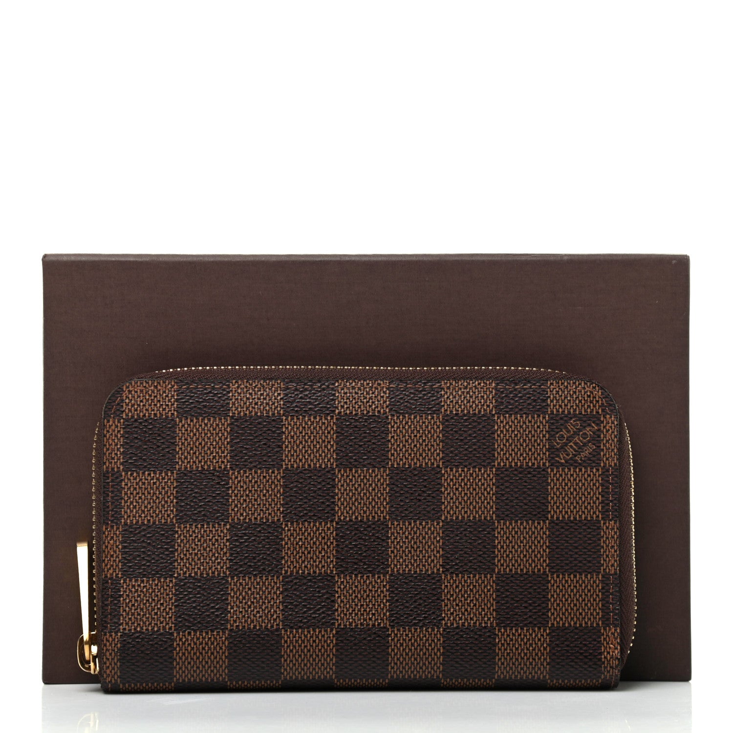 Louis Vuitton Damier Ebene Zippy Compact Wallet 8 of 8