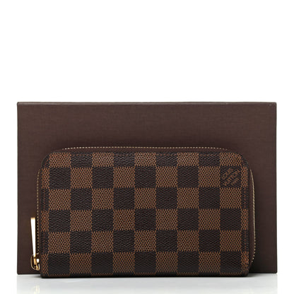 Louis Vuitton Damier Ebene Zippy Compact Wallet 8 of 8
