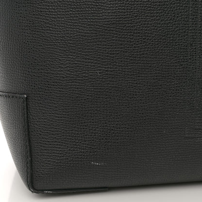 Burberry Calfskin TB Motif Embossed Medium Tote Black 10 of 11