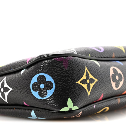 Louis Vuitton LV X TM Monogram Multicolor Pochette Accessories Black 9 of 10