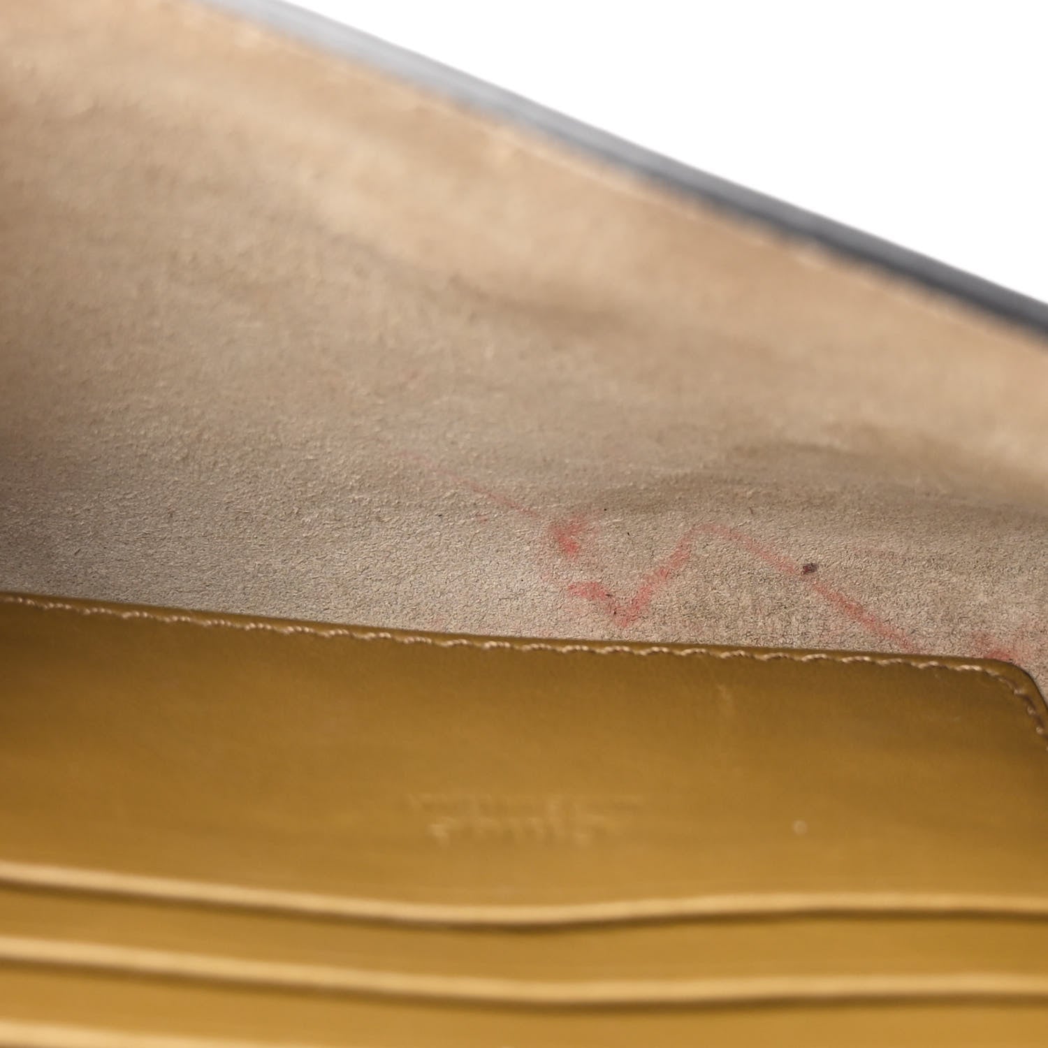 Chloe Suede Calfskin Mini Faye Shoulder Bag Deep Khaki 5 of 11