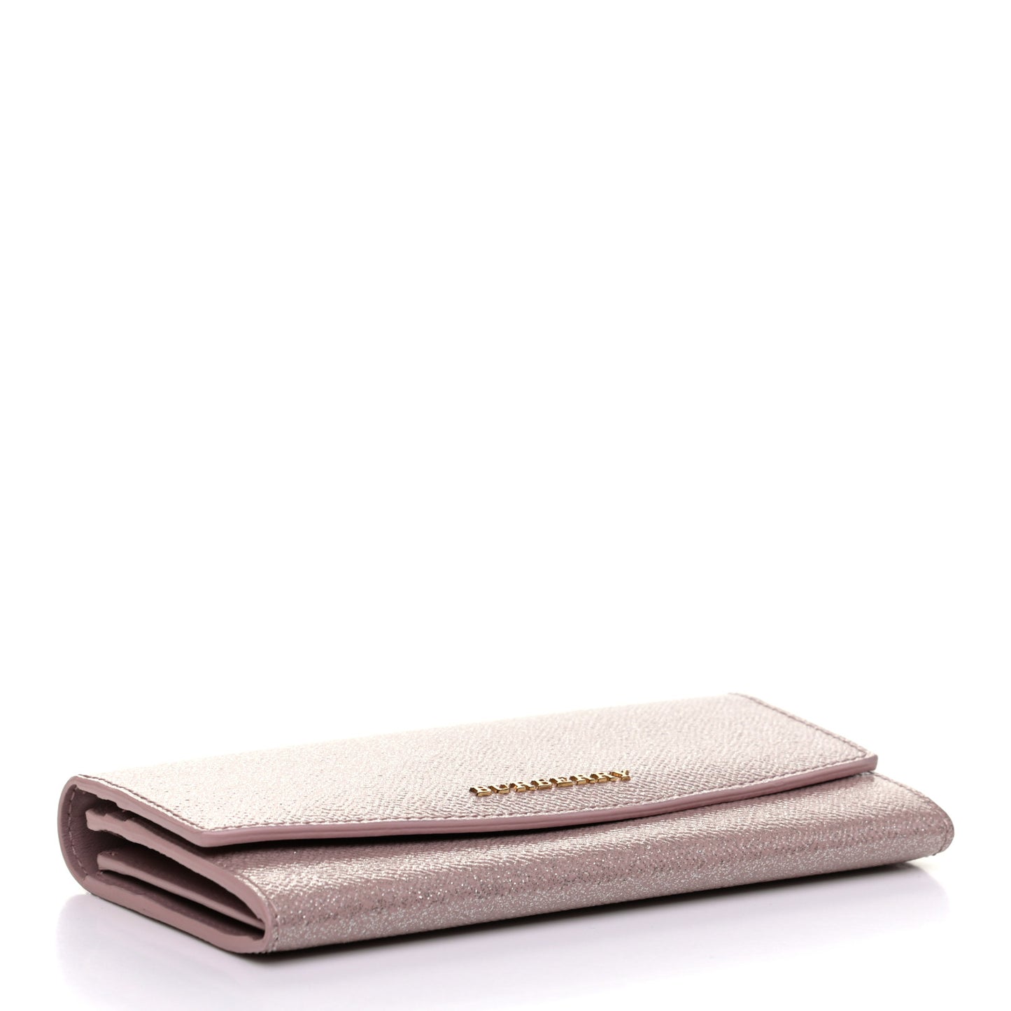Patent Glitter Porter Continental Wallet Pale Orchid