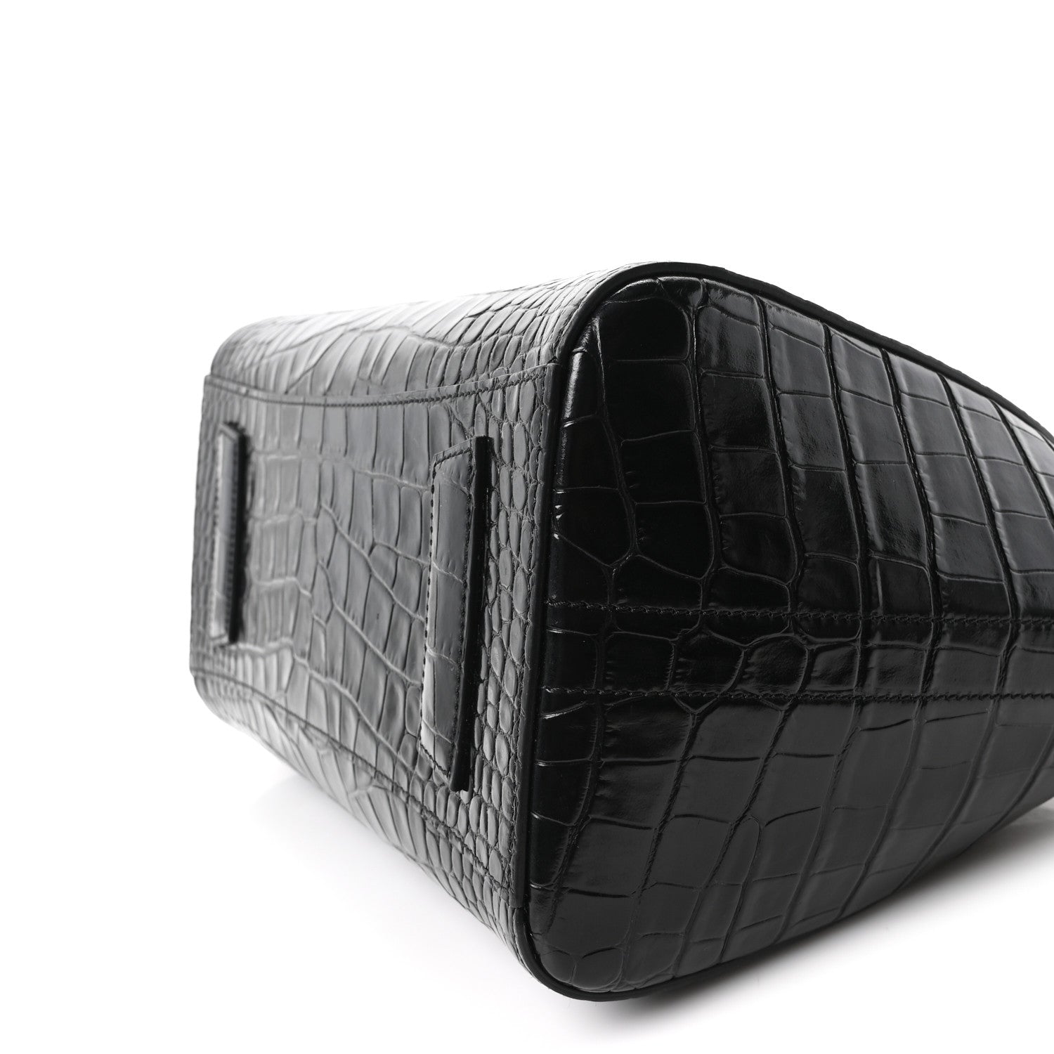 Givenchy Calfskin Crocodile Embossed Small Antigona Black 10 of 10